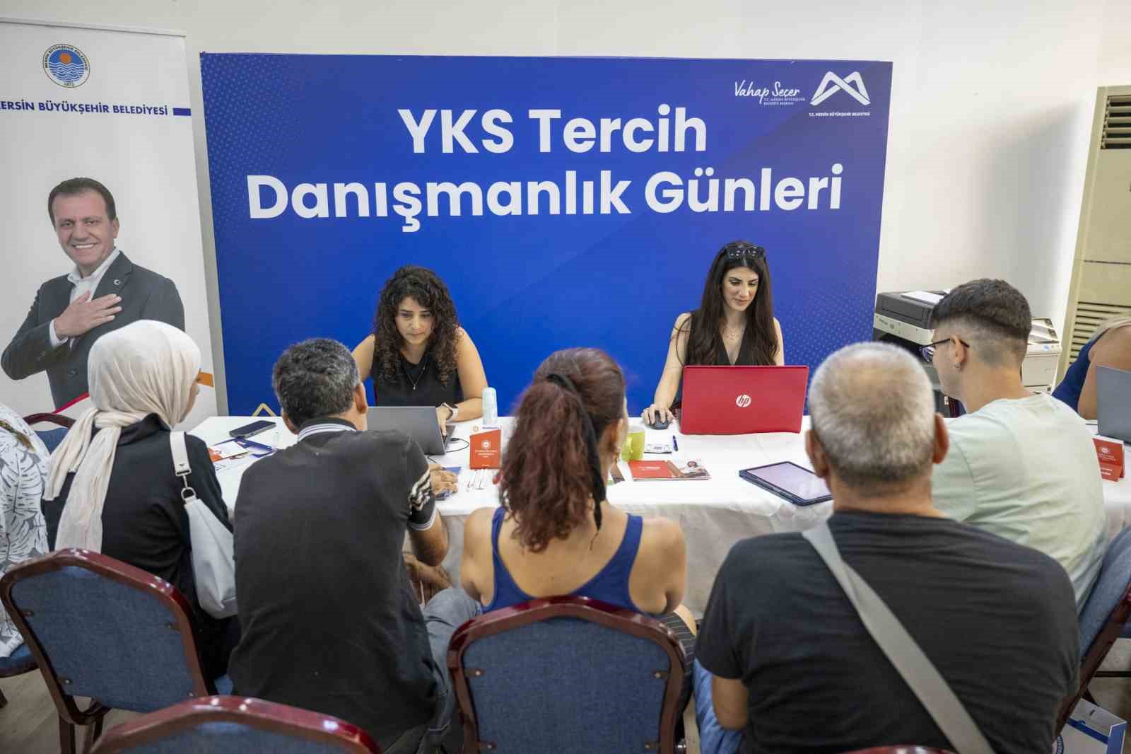 Mersin’de gençlere YKS tercihi desteği
