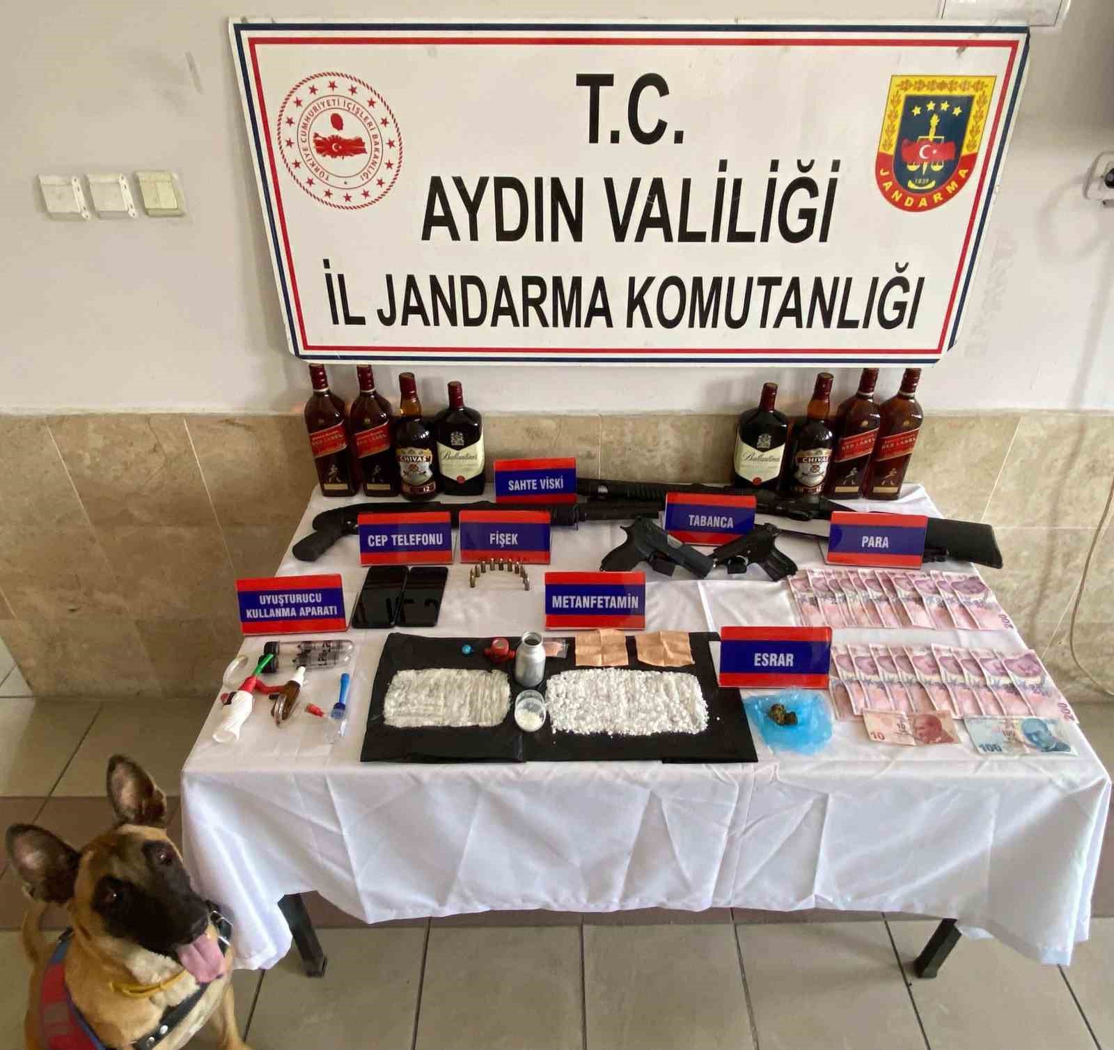 Nazilli’de uyuşturucu baskını: 1 gözaltı
