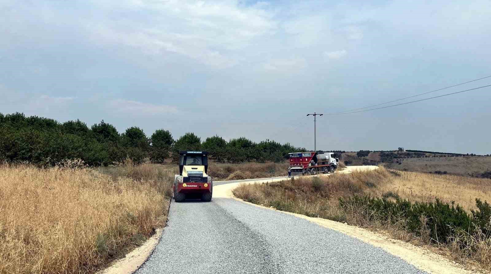 Mersin’de tarım yolları yenileniyor
