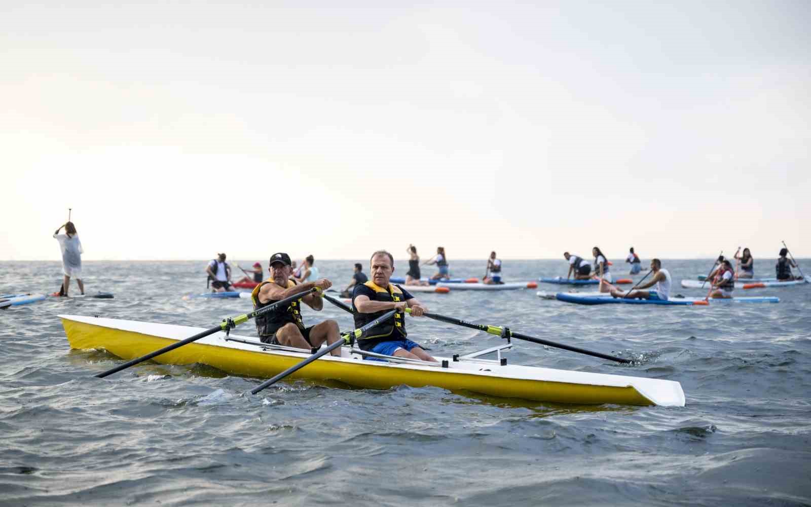 Babil Su Sporları Merkezi, Mersinlilere denizde spor yapma imkanı sunuyor
