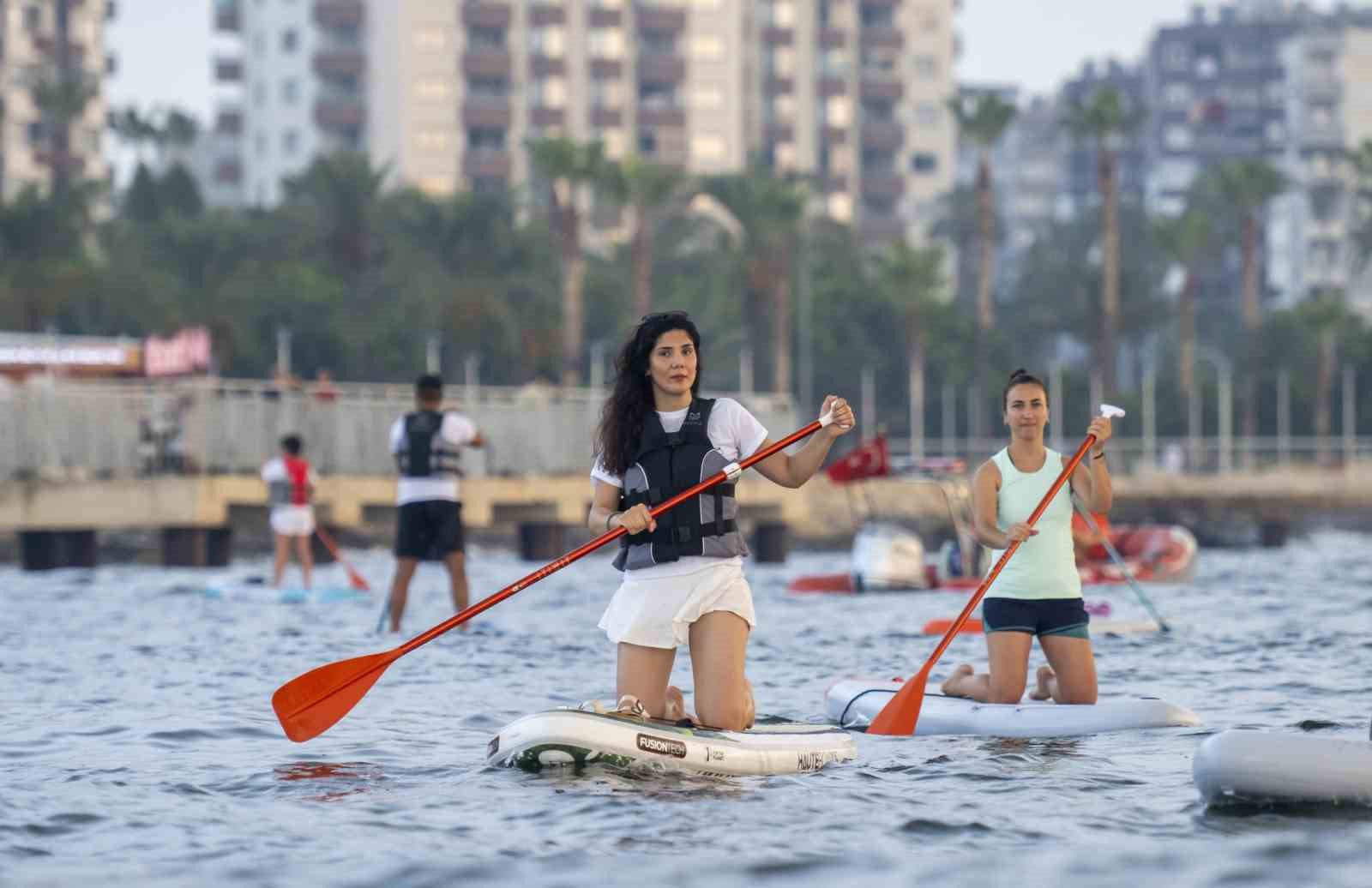 Babil Su Sporları Merkezi, Mersinlilere denizde spor yapma imkanı sunuyor
