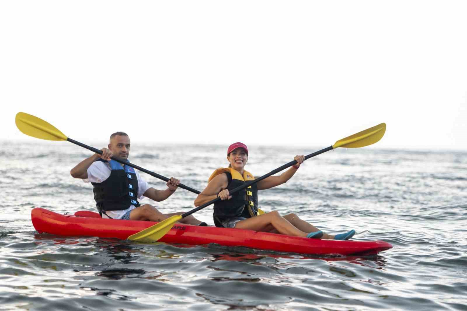 Babil Su Sporları Merkezi, Mersinlilere denizde spor yapma imkanı sunuyor
