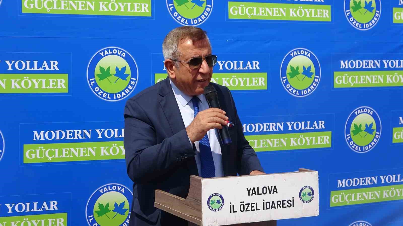 Yalova’da asfalt plenti tesisi törenle açıldı
