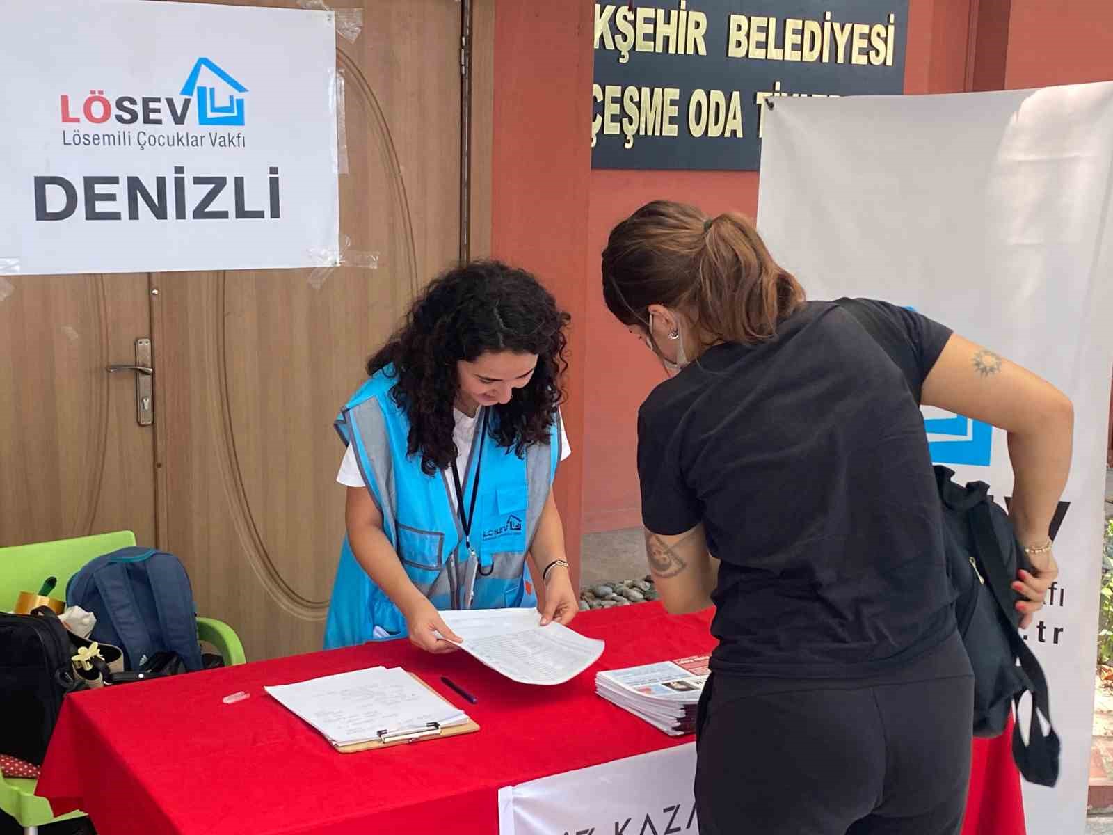 Denizli’de lösemi hastaları ve ailelerine et dağıtımı yapıldı
