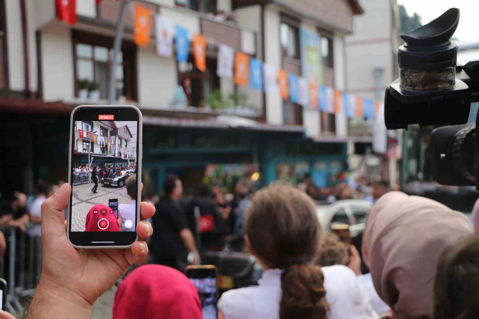 Cumhurbaşkanı Erdoğan Rize’de
