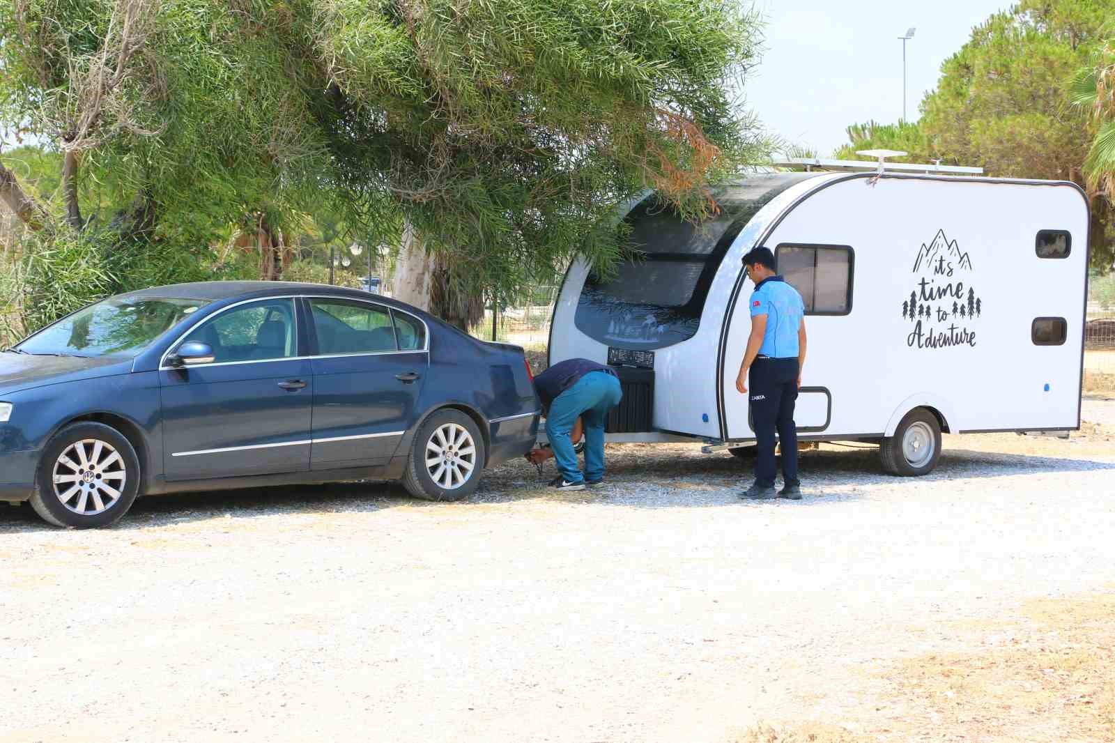 Antalya’da karavan operasyonu
