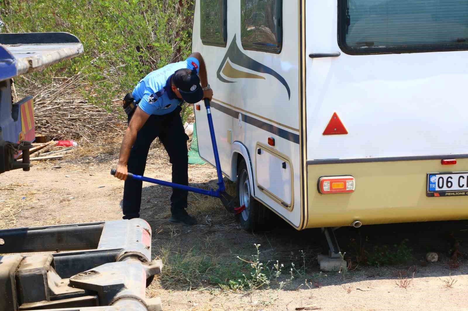 Antalya’da karavan operasyonu
