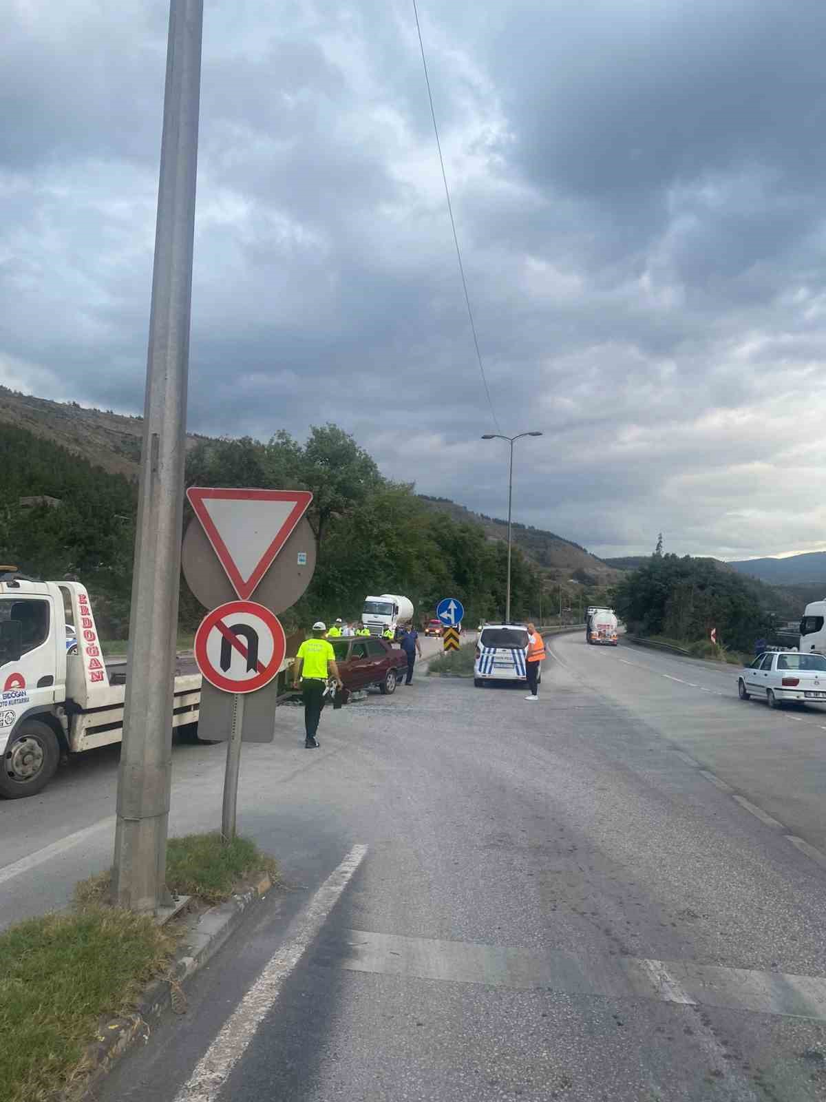 Trafik kazalarında 4’ü çocuk 8 kişi yaralandı
