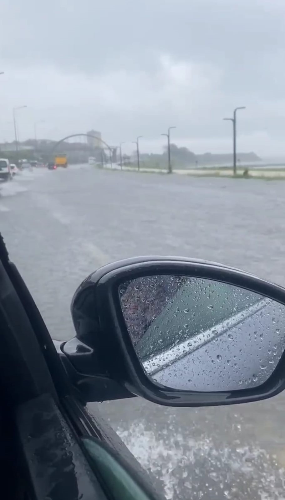 Trabzon’da şiddetli yağış
