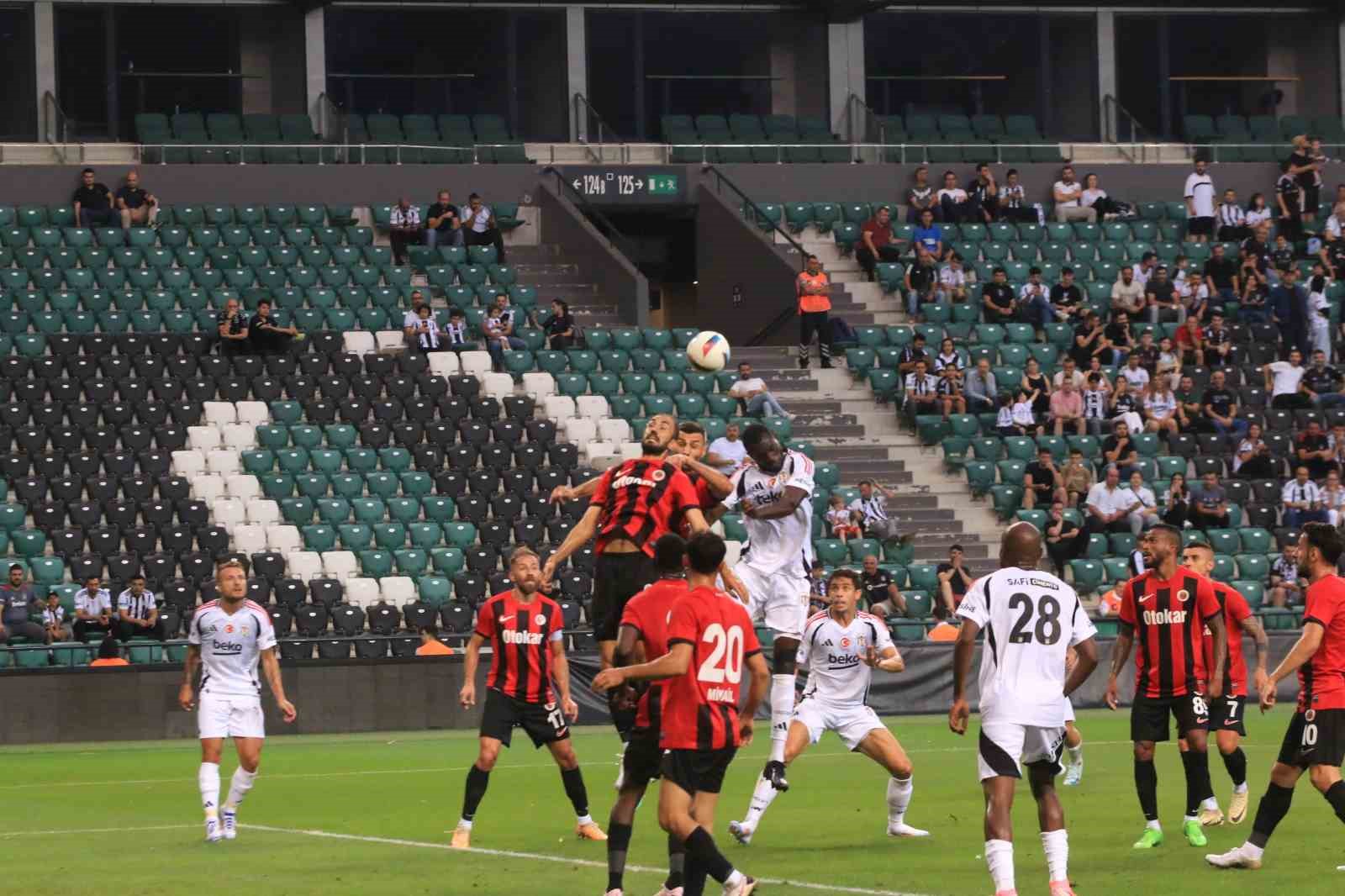 Hazırlık Maçı: Beşiktaş: 2 - Gençlerbirliği: 0
