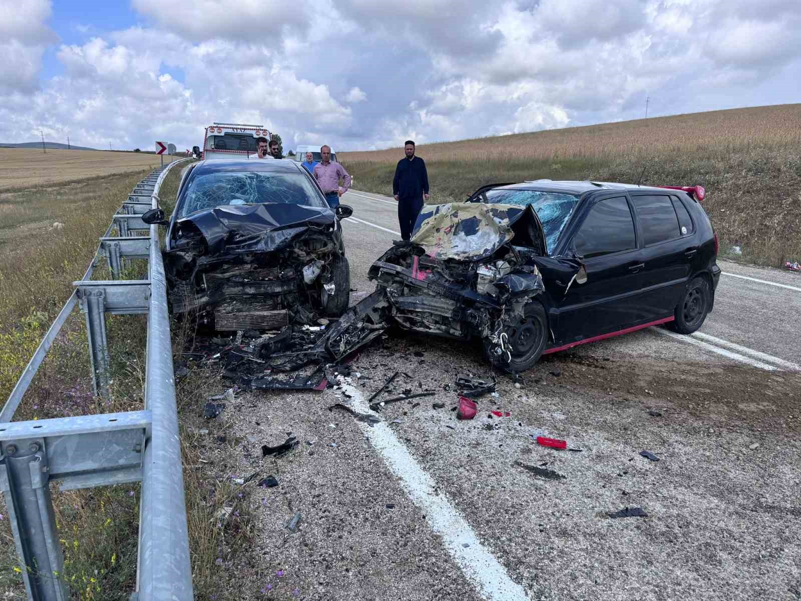 Bayburt’ta trafik kazası: 5 yaralı
