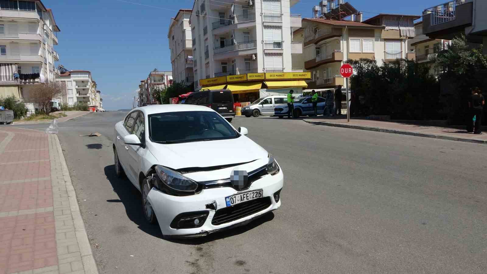 Kaza yapan ehliyetsiz motosiklet sürücüsüne 27 bin 460 TL para cezası
