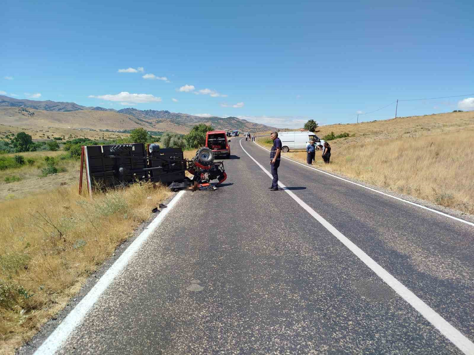 Malatya’da çapa motoru devrildi: 1 ölü, 1 ağır yaralı
