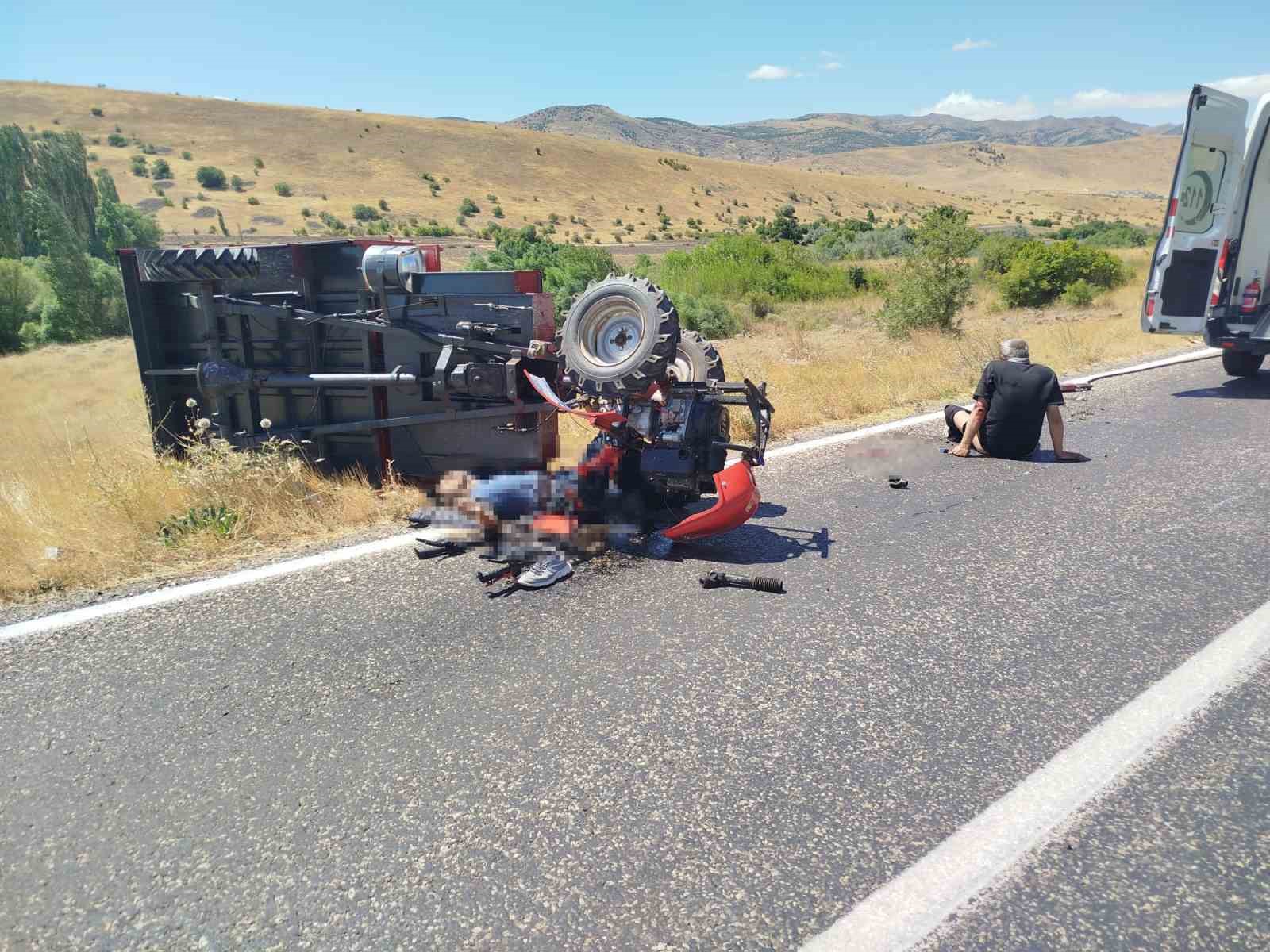 Malatya’da çapa motoru devrildi: 1 ölü, 1 ağır yaralı
