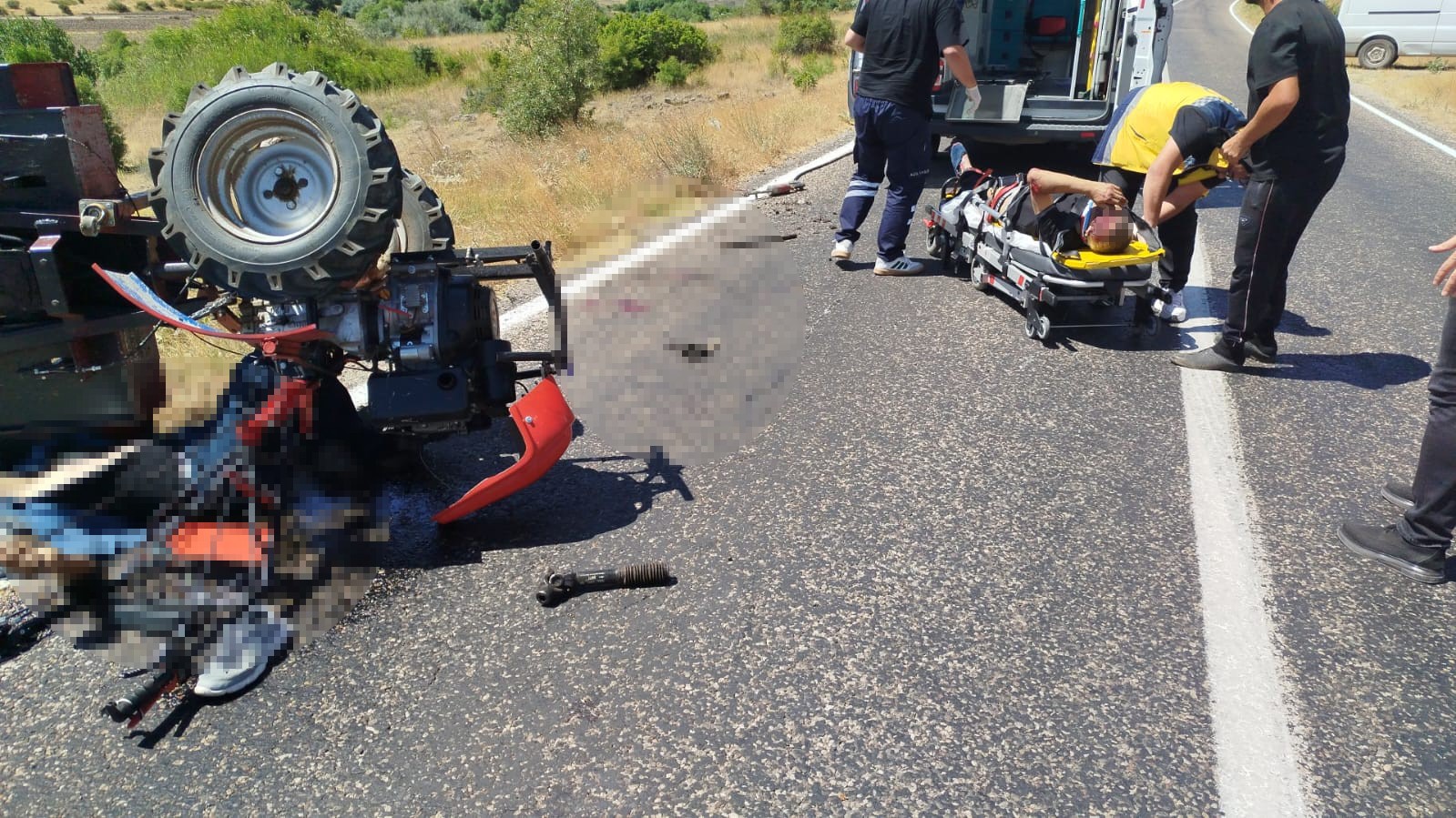 Malatya’da çapa motoru devrildi: 1 ölü, 1 ağır yaralı
