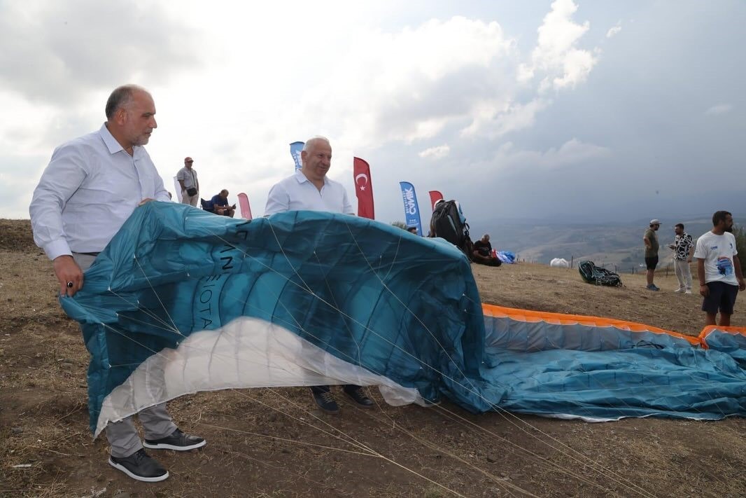 Samsun’da gökyüzünde nefes kesen yarışma
