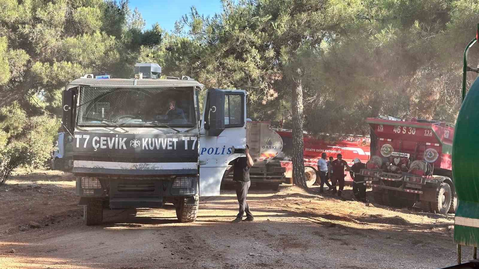 Gaziantep’teki orman yangını kontrol altına alındı
