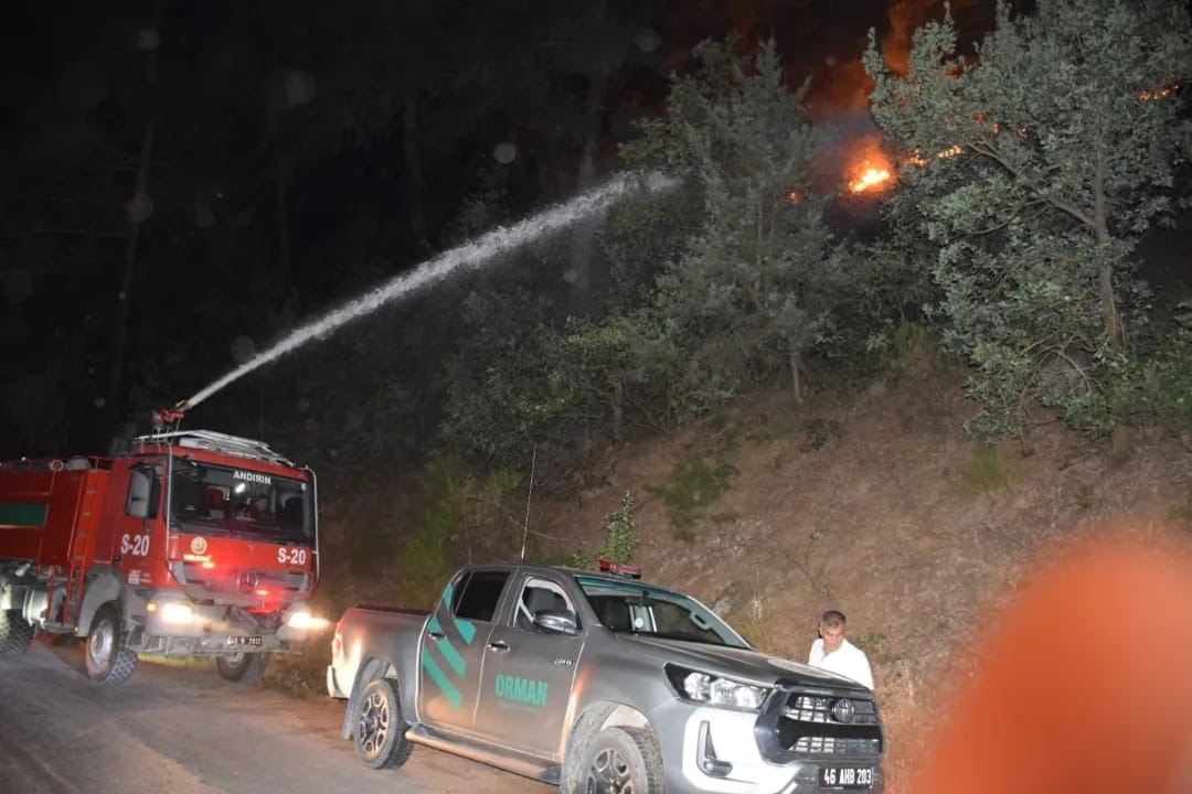 Kahramanmaraş’taki orman yangını kontrol altına alındı
