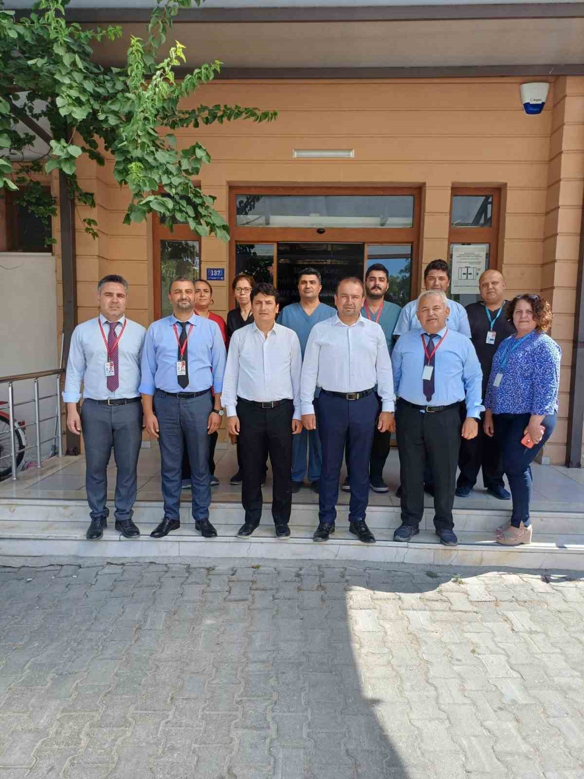 Çine Devlet Hastanesi’nde incelemelerde bulunuldu
