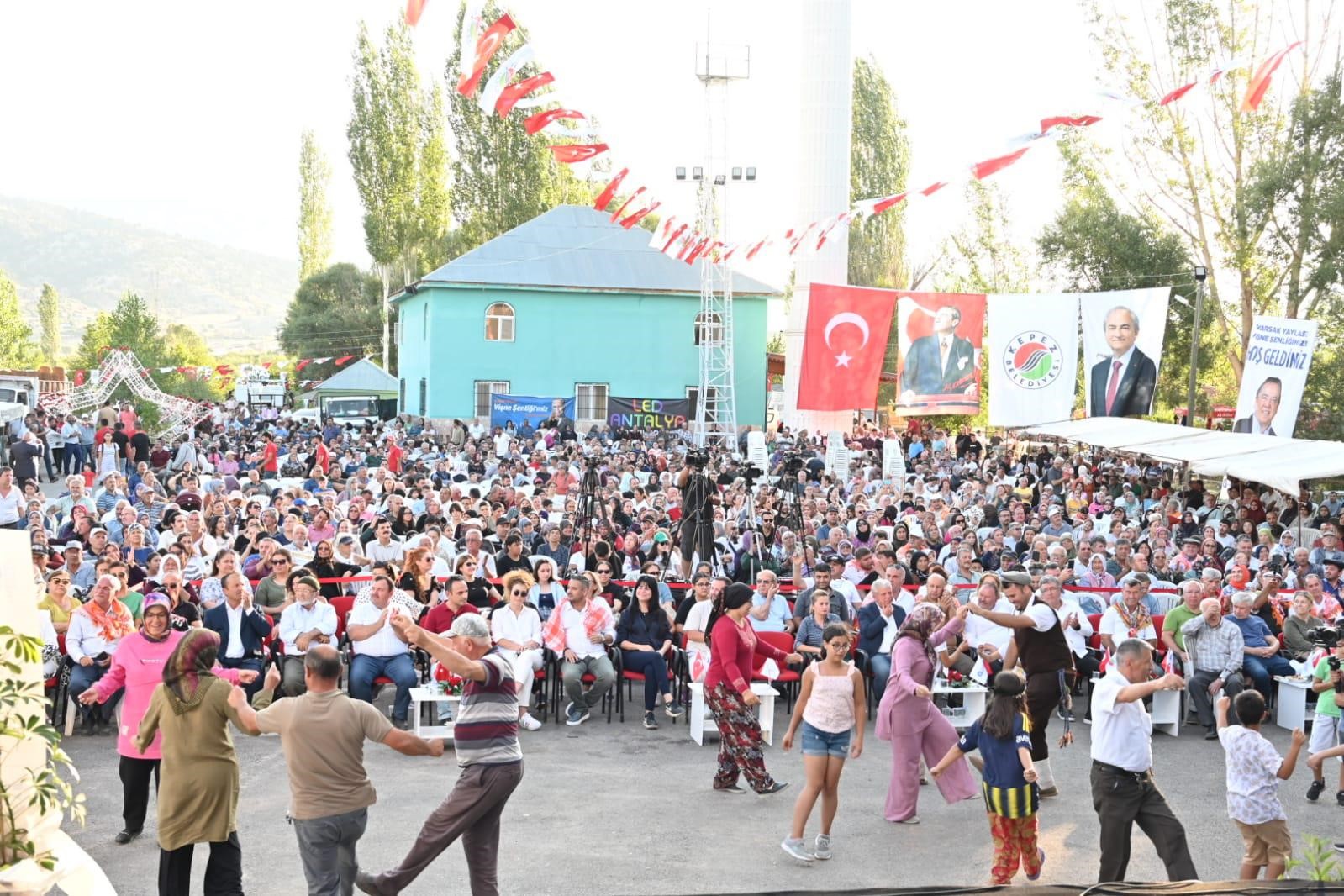 Kepez Belediyesi 1. Geleneksel Vişne Şenliği düzenledi
