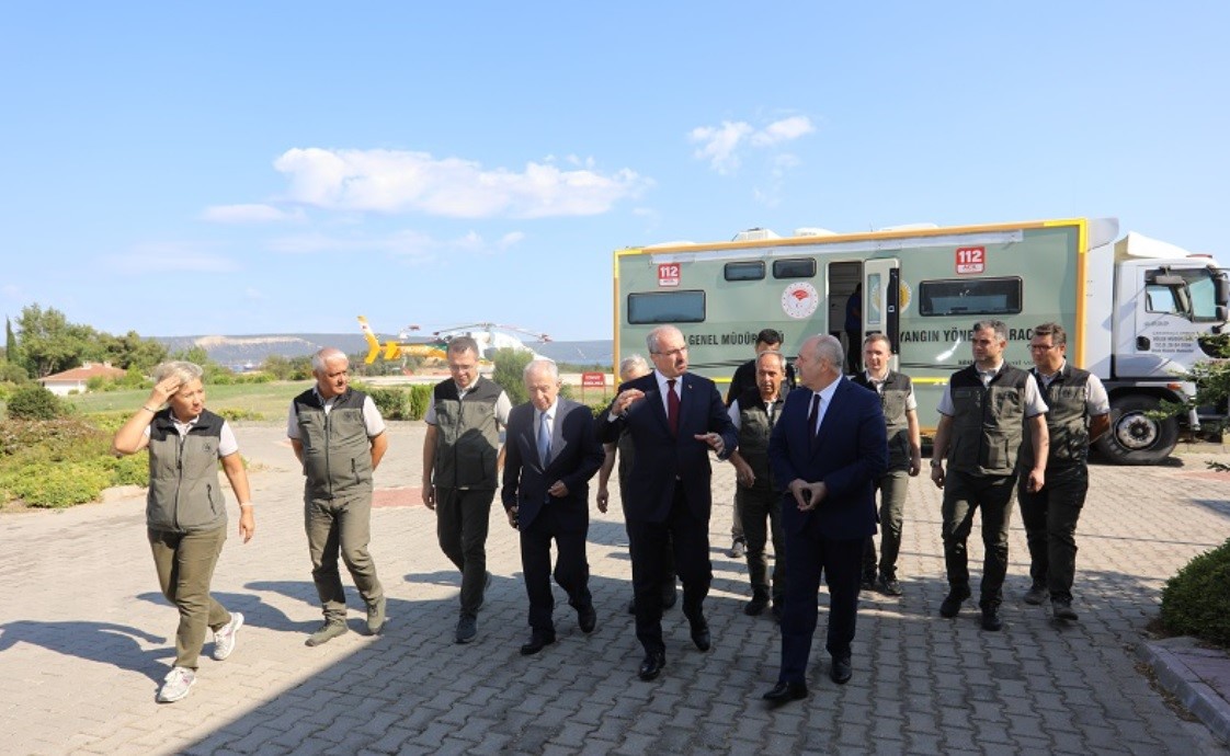 Vali Ömer Toraman’dan Yangın Yönetim Merkezi’nde inceleme
