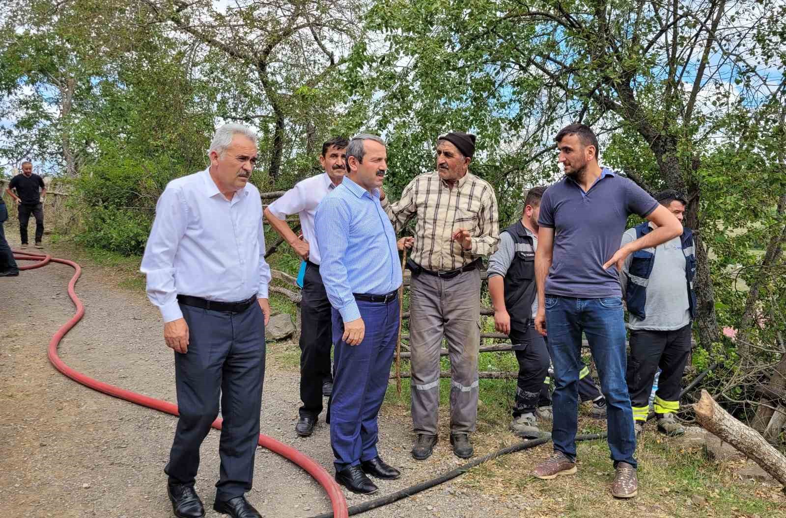 Ordu’da elektrik kontağından çıkan yangın bir evi küle çevirdi
