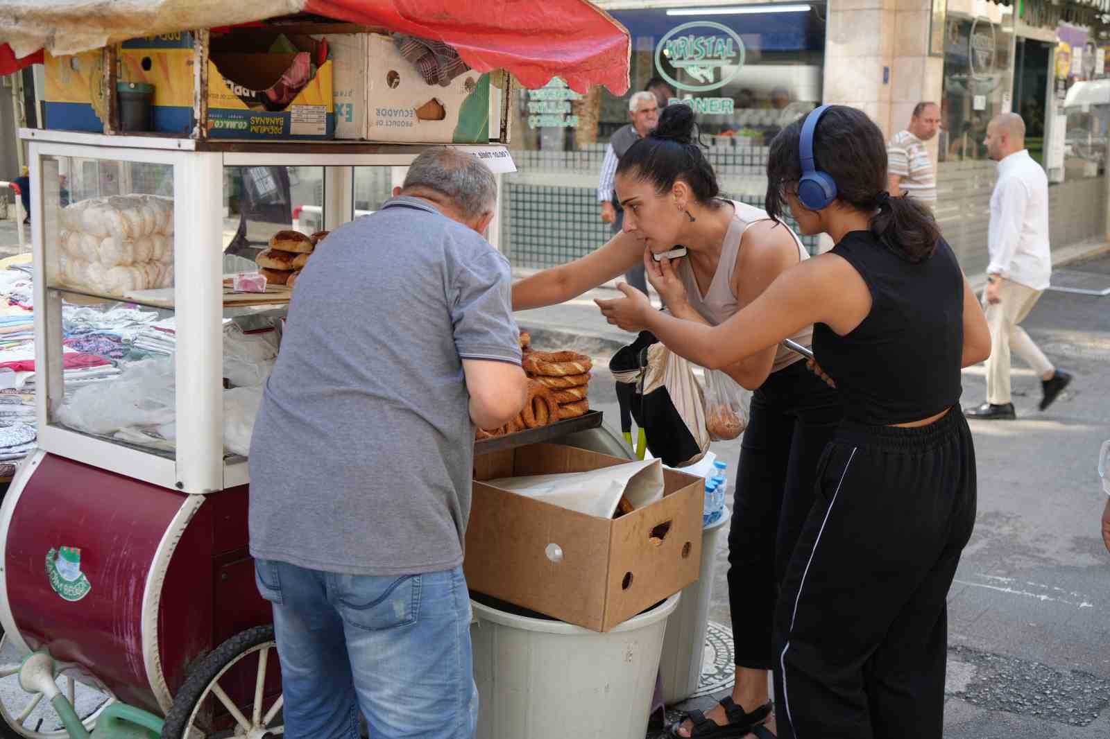 Samsun’da 80 gram simit 10 TL oldu
