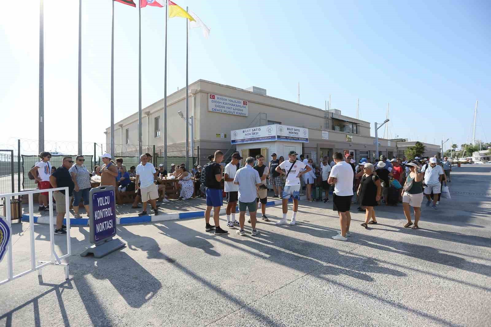 Büyükşehir’in Aydın-Muğla arası deniz otobüsü seferlerine yoğun ilgi
