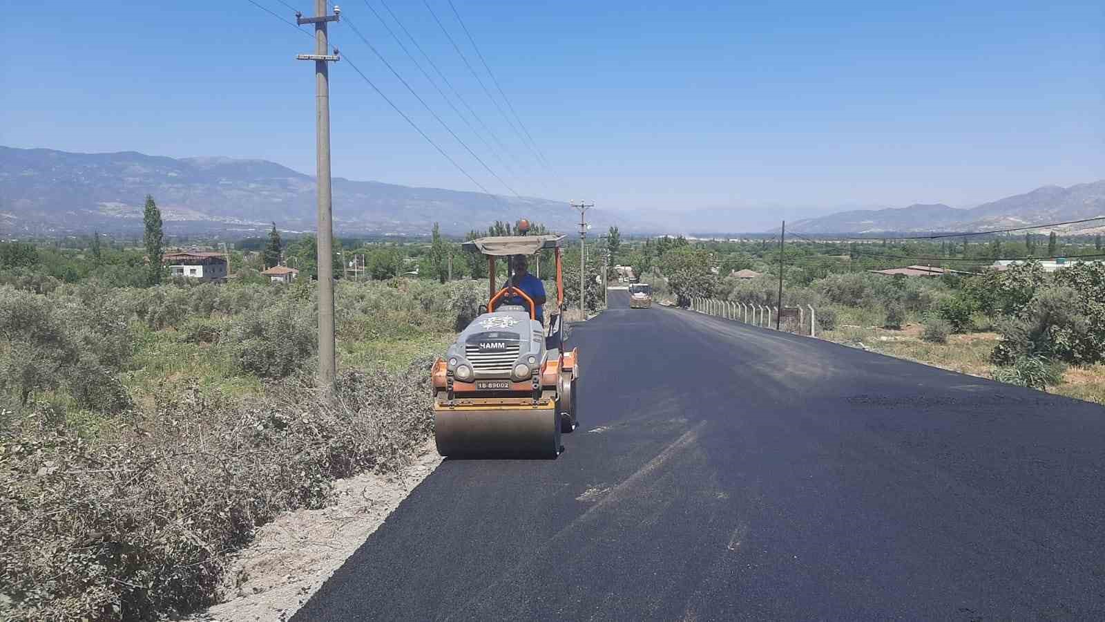 Aydın Büyükşehir Belediyesi Haydere yolunu yeniliyor
