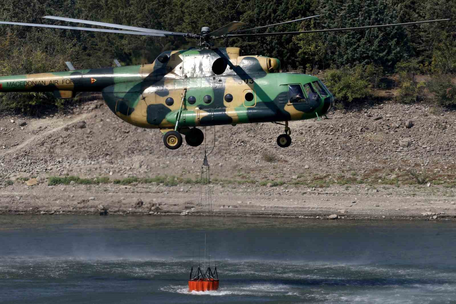 Kuzey Makedonya’da 40’tan fazla noktada orman yangını: 1 ölü
