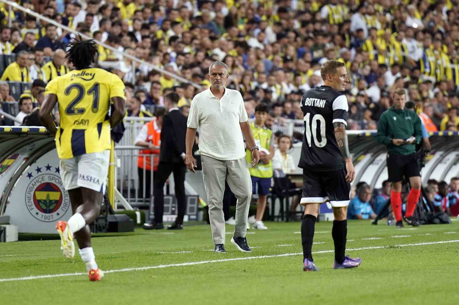 UEFA Şampiyonlar Ligi 2. Eleme Turu: Fenerbahçe: 0 - FC Lugano: 1 (İlk yarı)
