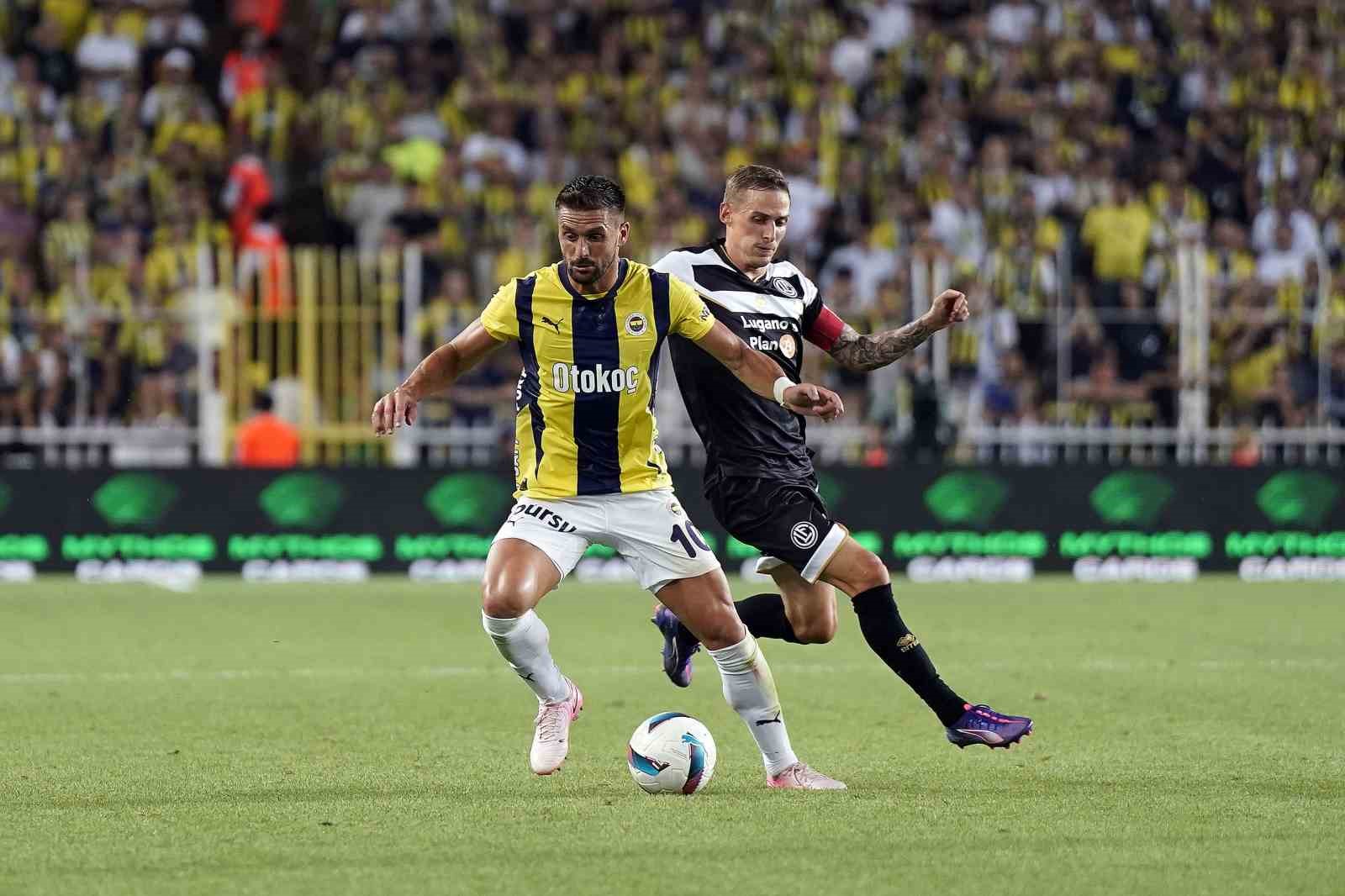 UEFA Şampiyonlar Ligi 2. Eleme Turu: Fenerbahçe: 0 - FC Lugano: 1 (İlk yarı)
