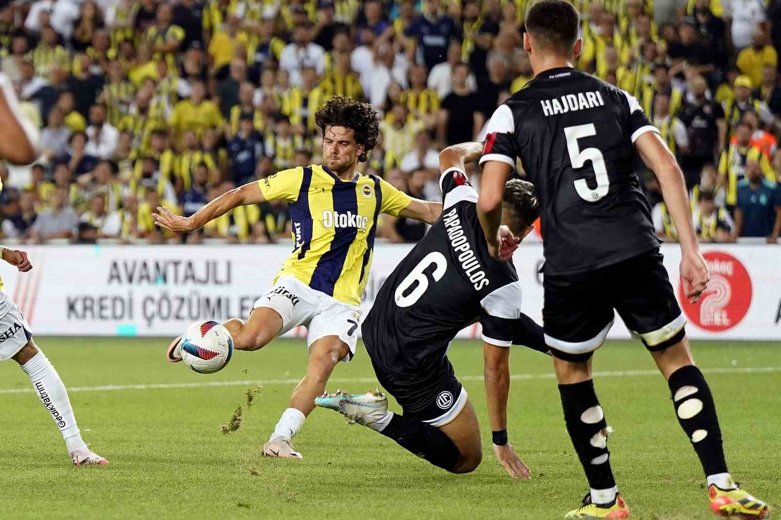 UEFA Şampiyonlar Ligi 2. Eleme Turu: Fenerbahçe: 0 - FC Lugano: 1 (İlk yarı)
