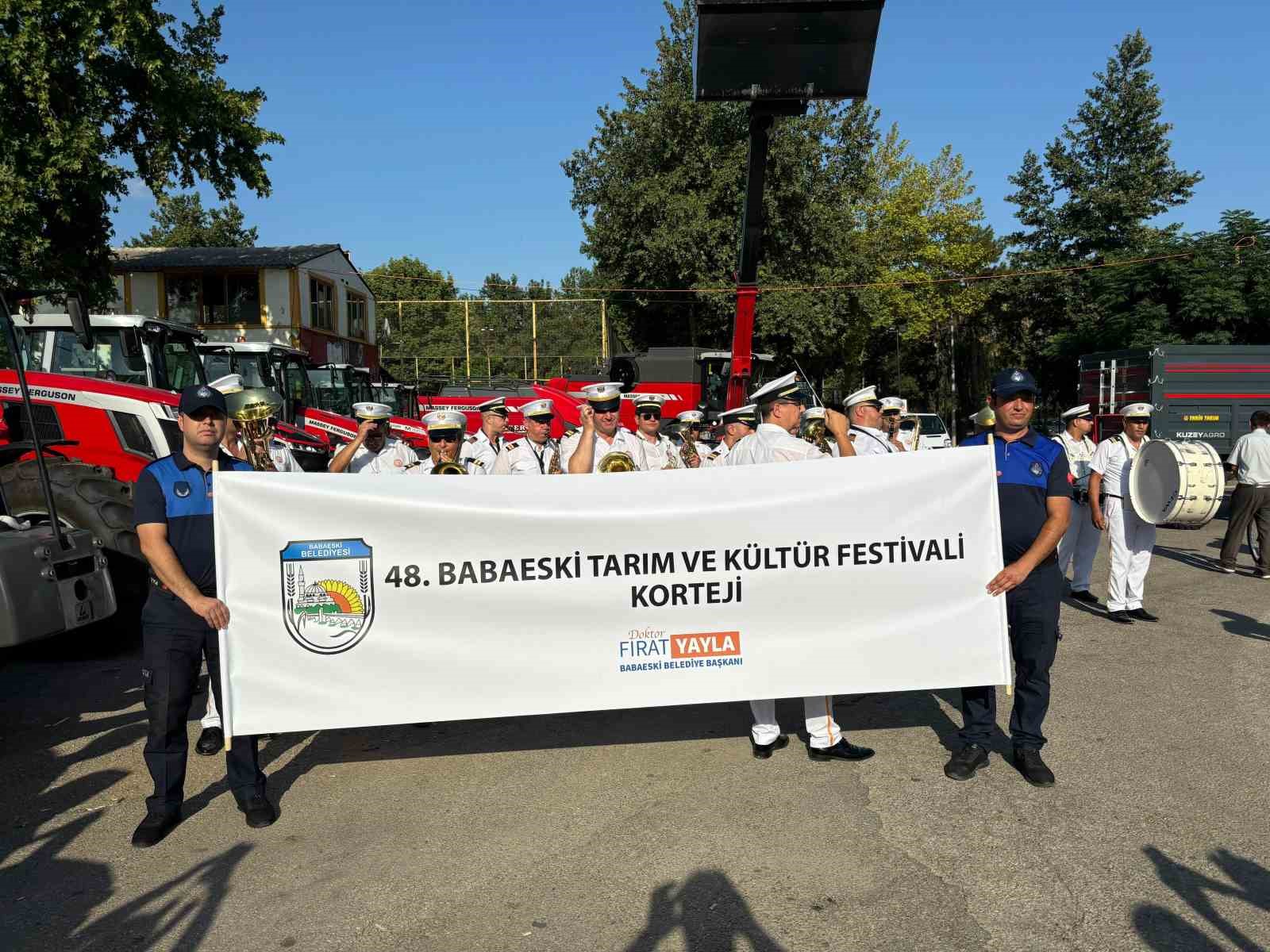 Babaeski’de 48. Tarım ve Kültür Festivali başladı
