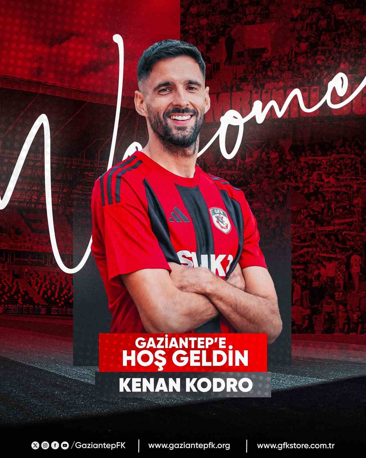 Kenan Kodro, Gaziantep FK’da
