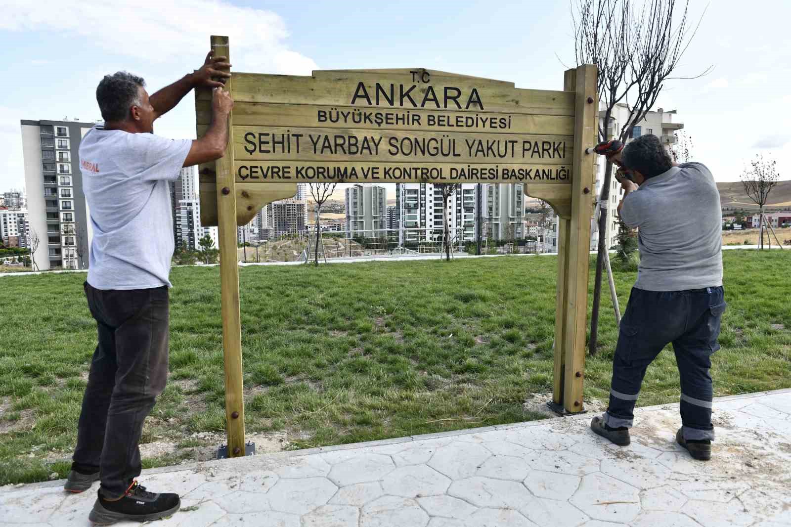 Şehit Yarbay Songül Yakut’un ismi ölümsüzleşti
