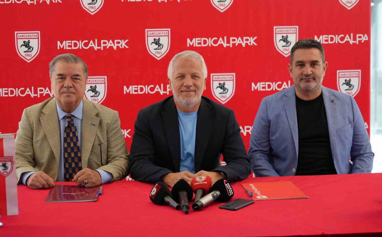 Samsunspor ile Medical Park Samsun Hastanesi sponsorluk anlaşması imzaladı
