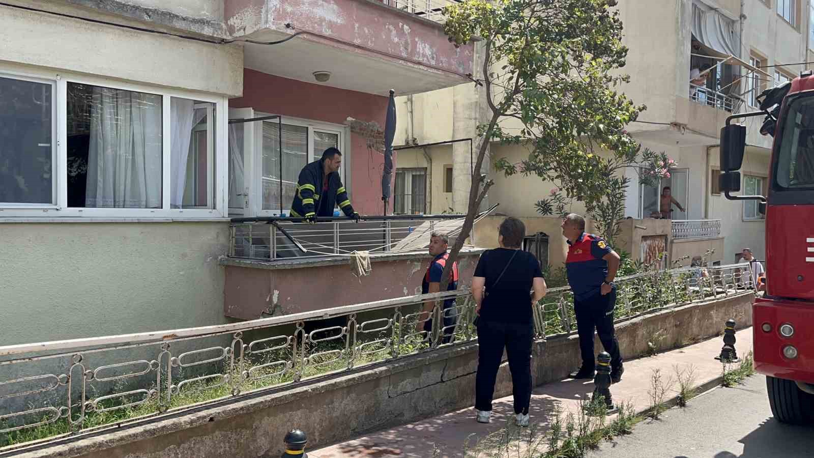 Sinop’ta ocakta unutulan tava yangına yol açtı
