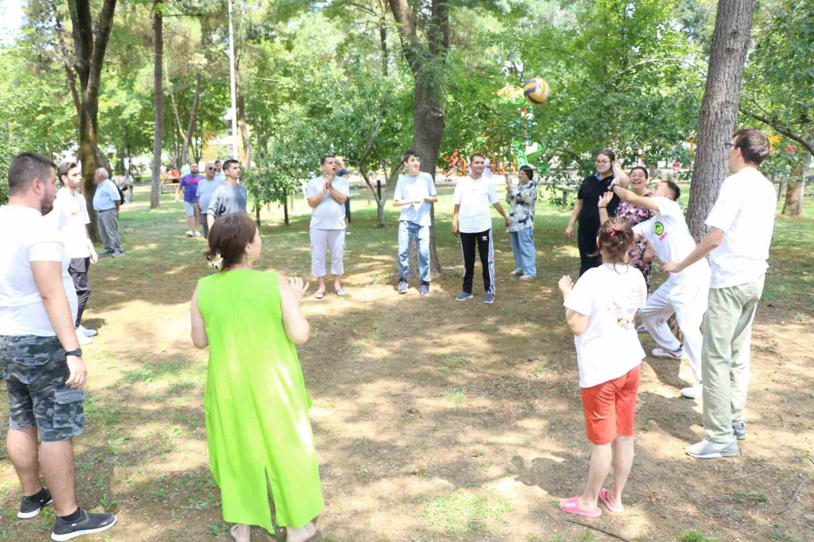 Özel bireyler yaz kampında unutulmaz anlar yaşadı
