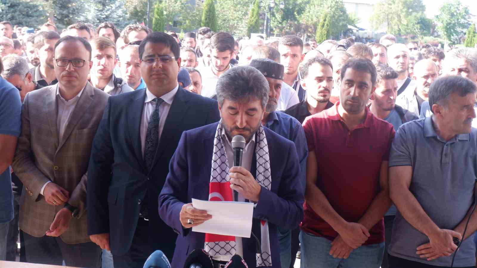 Haniye için Erzurum’da gıyabi cenaze namazı kılındı
