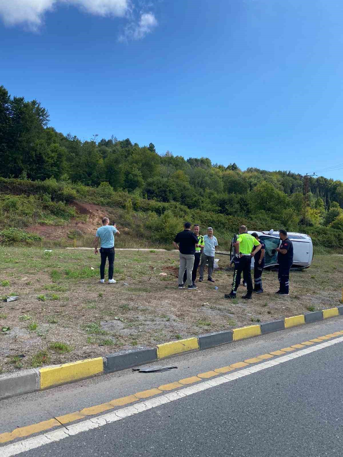 Kdz.Ereğli’ de trafik kazası: 1 kişi yaralandı
