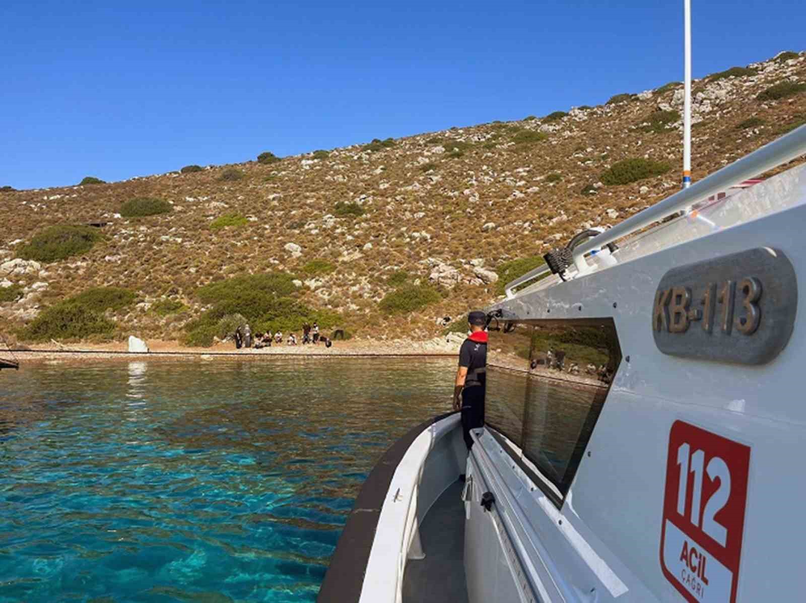 Marmaris’te 38 düzensiz göçmen yakalandı
