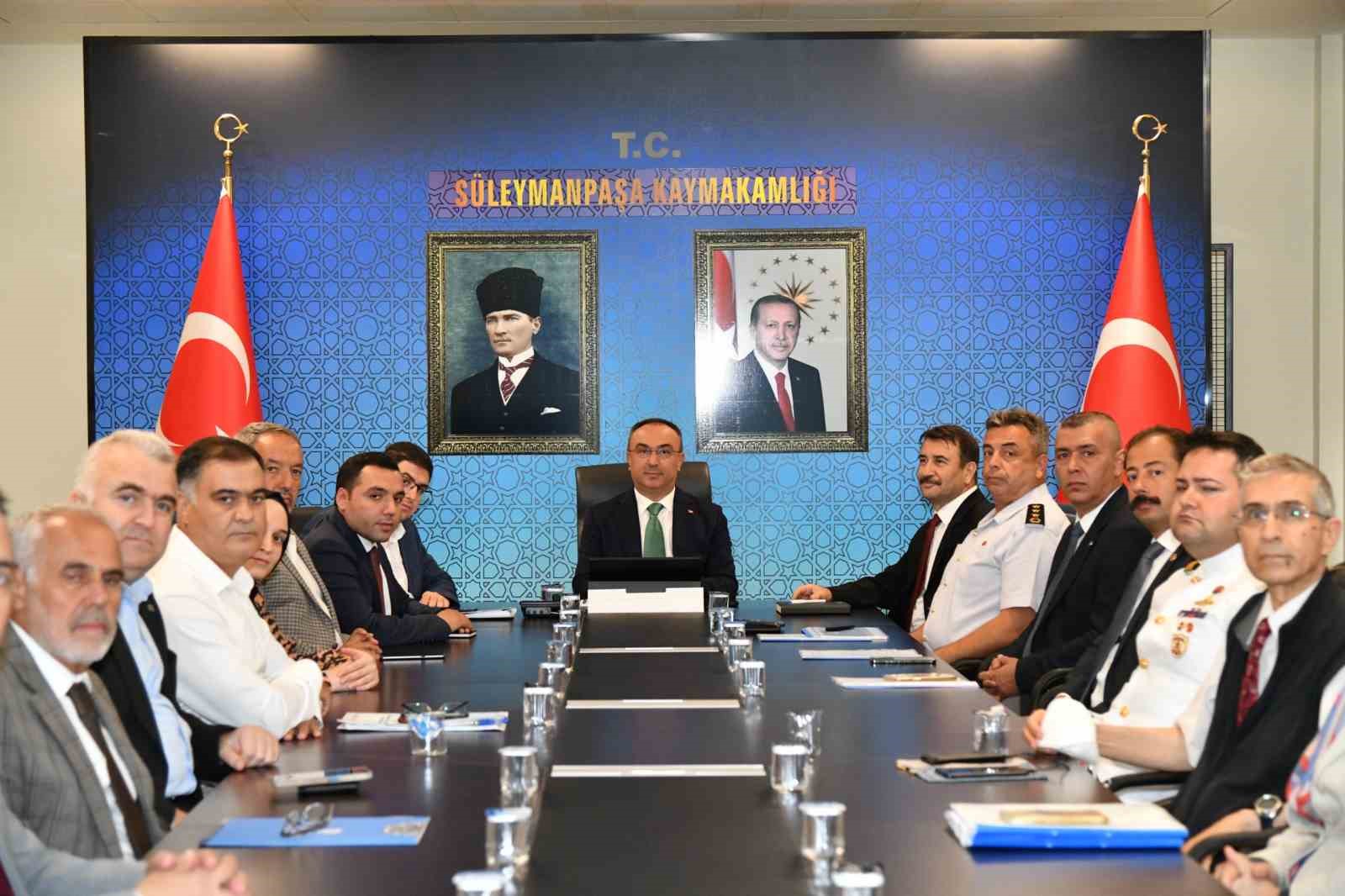 Tekirdağ’da Bağımlılıkla Mücadele İl Koordinasyon Kurulu toplandı
