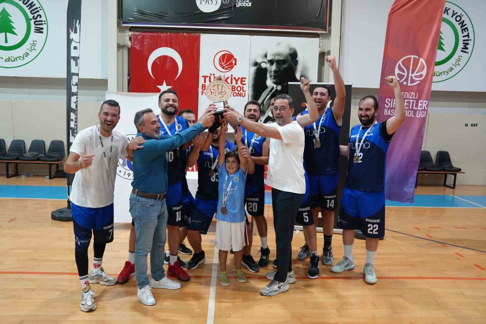 Denizli Şirketler Basketbol Ligi’nde büyük final heyecanı yaşandı
