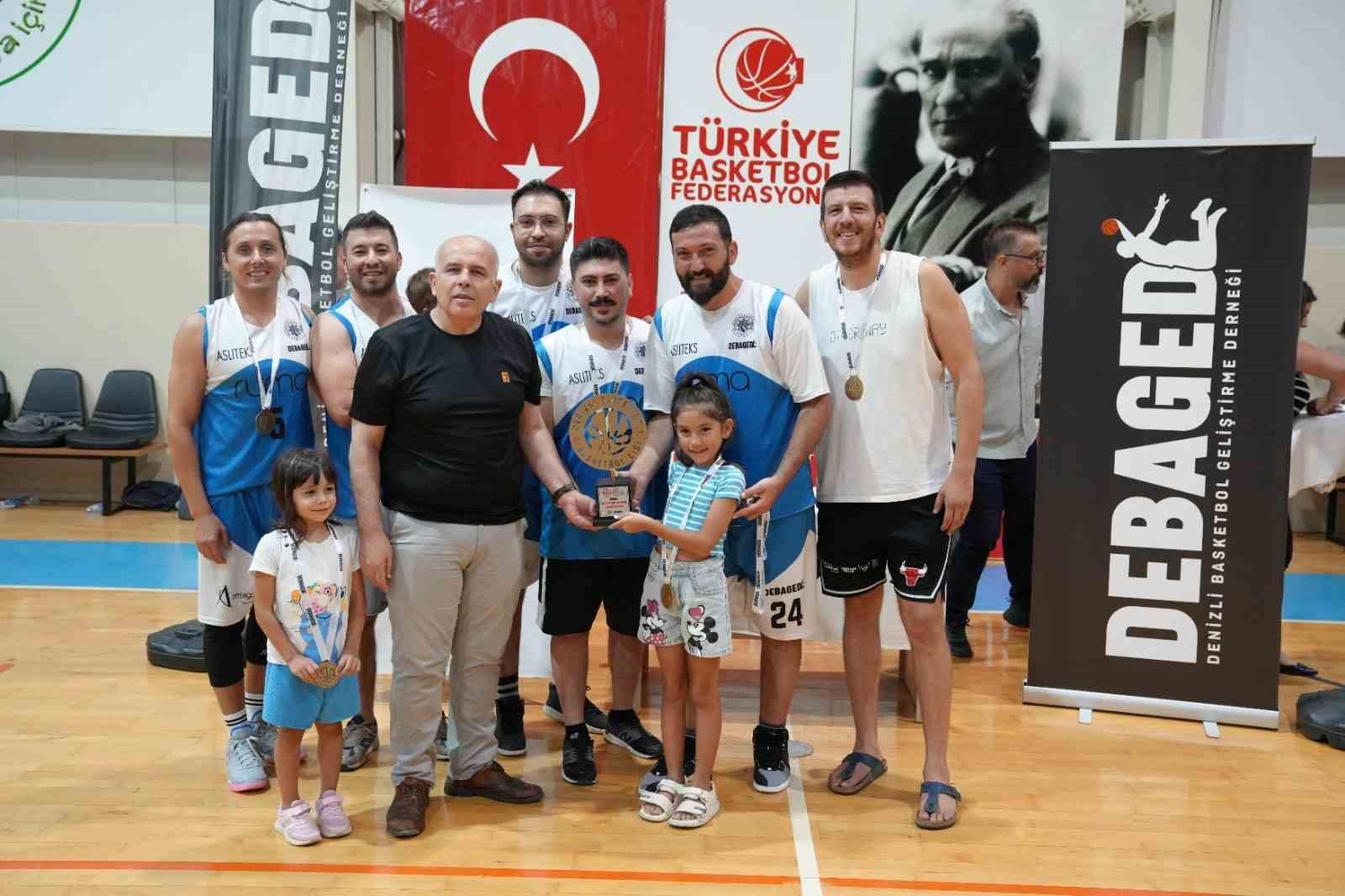 Denizli Şirketler Basketbol Ligi’nde büyük final heyecanı yaşandı
