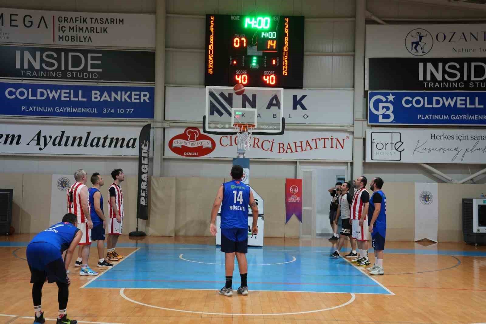 Denizli Şirketler Basketbol Ligi’nde büyük final heyecanı yaşandı
