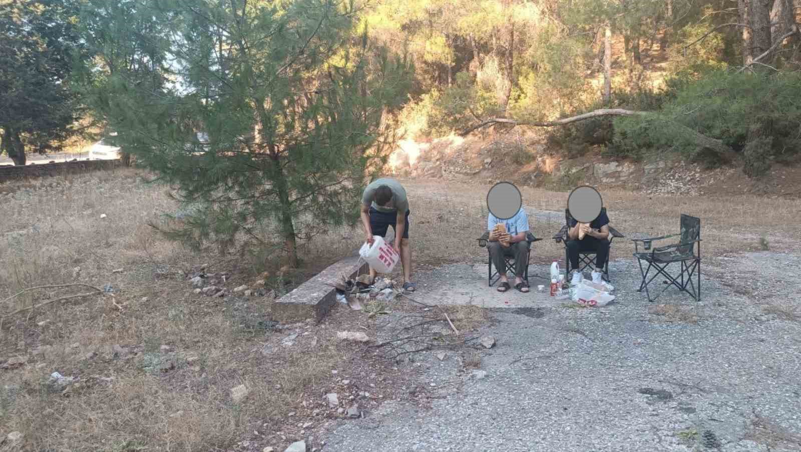 Zabıta ekiplerinden yangına yönelik önlem
