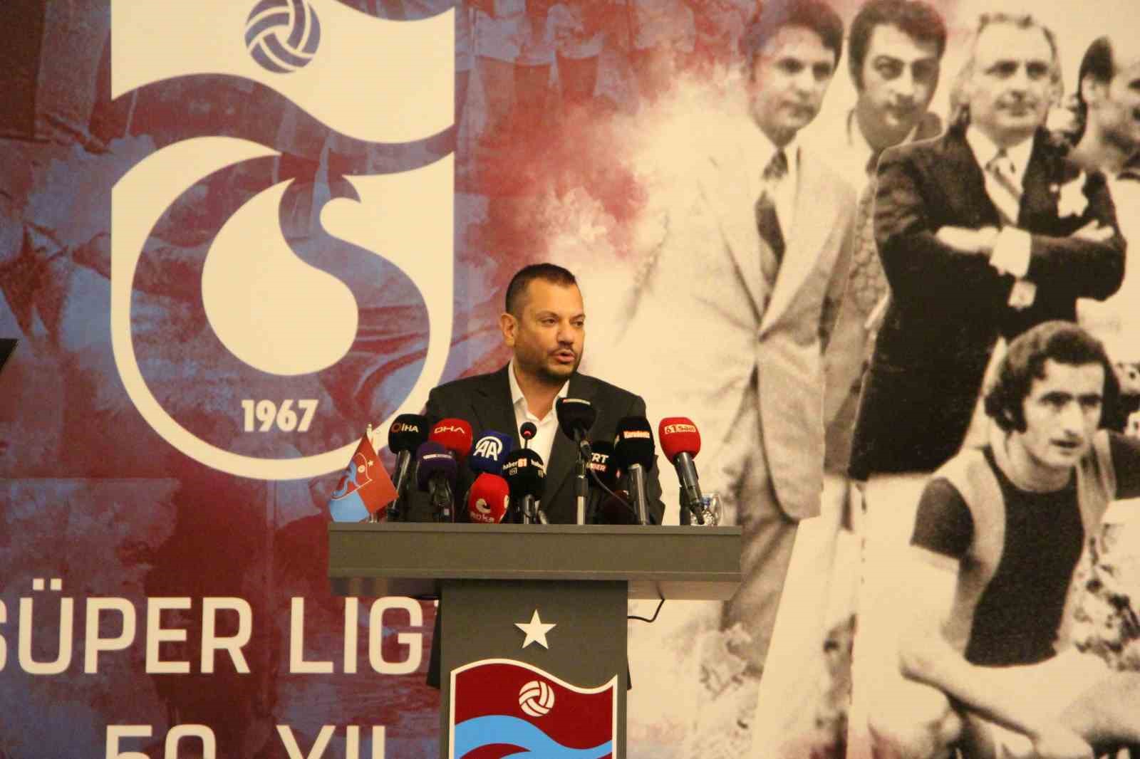 Trabzonspor’un ’Süper Lig’de 50. Yıl’ toplantısı yapıldı
