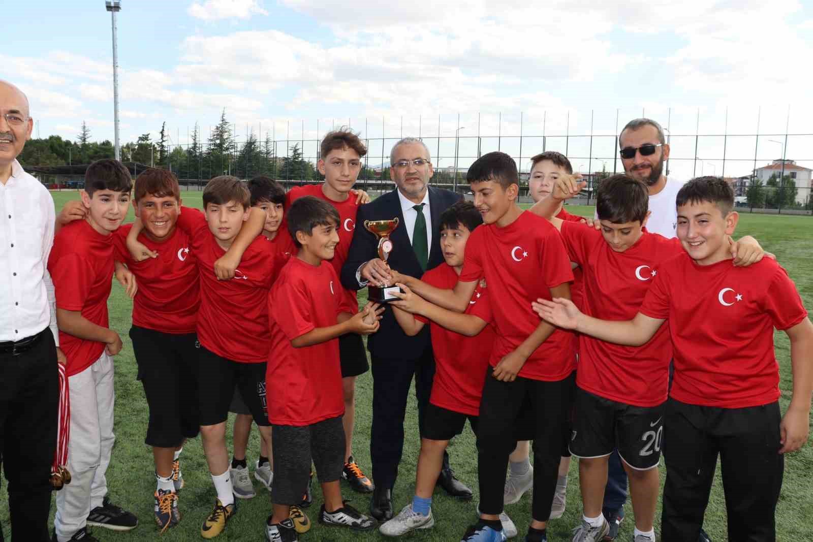 Çorum’da Yaz Kuran Kursları futbol turnuvası sona erdi
