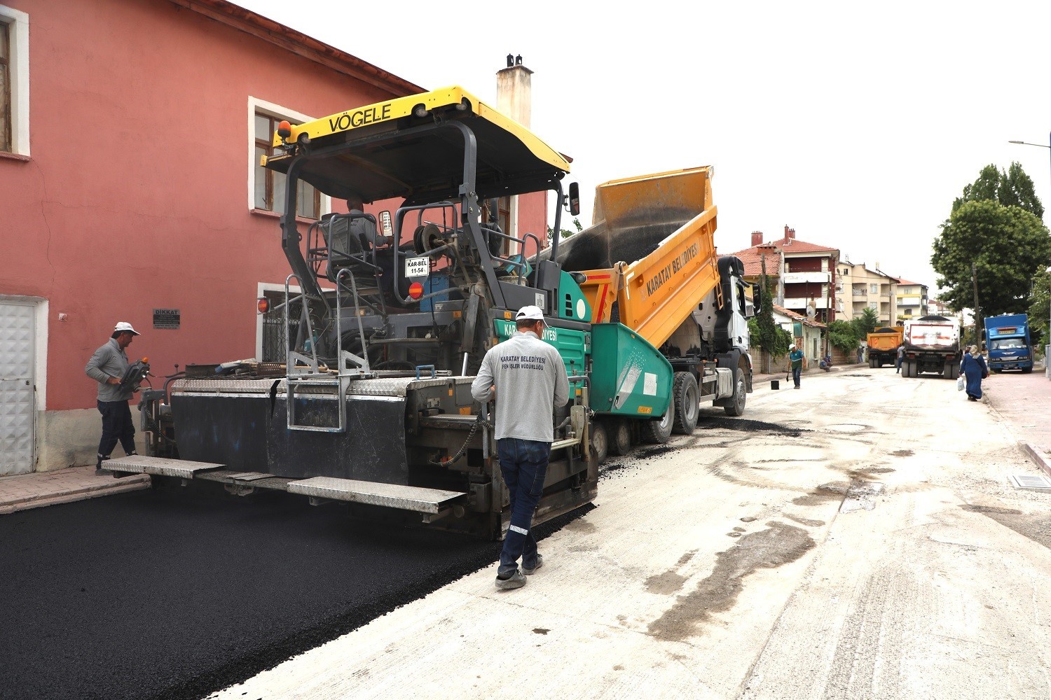 Karatay’da yolların kalitesi, güvenliği ve konforu artıyor
